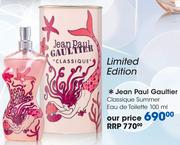 Jean Paul Gaultier Classique Summer Eau de Toilette-100ml