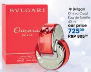 Bvlgari Omnia Coral Eau de Toilette-40ml