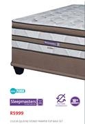 Sleepmasters 152Cm (Queen) Sydney Pamper Top Base Set