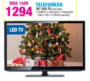 Telefunken 20" LED TV TLED-20HD