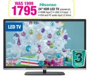 Hisense 24" HDR LED TV LED24W12P