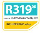 Samsung Galaxy A3-On My MTNChoice TopUp R200