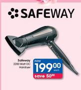 Safeway 2200Watt DC Hairdryer-Each