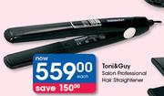 Toni&Guy Salon Professional Hair Straightener-Each