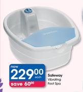 Safeway Vibrating Foot Spa-Each