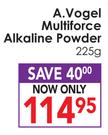 A. Vogel Multiforce Alkaline Powder-225g