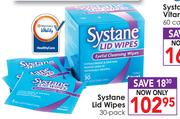 Systane Lid Wipes-30's Pack