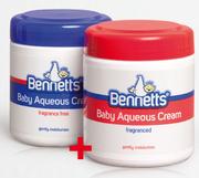 Bennetts Baby Aqueous Cream-2 x 500ml