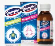 Benylin Wet Couch Or Childrens Cough Mucus Relief-100ml Each