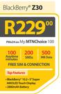 BlackBerry Z30-On My MTNChoice 100