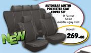 Autogear Austin Polyester Seat Cover Set SA600/601