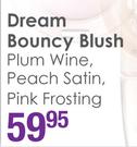 Maybelline Dream Bouncy Blush Plum Wine, Peach Satin, Pink Frosting