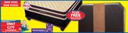 Sleepmasters Rhapsody Queen Base Set+ Free Sandy Headboard