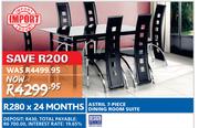 Astril 7 Piece Dining Room Suite