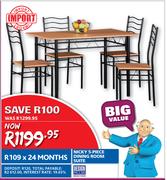 Design Plus Nicky 5-Piece Dining Room Suite