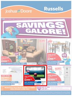 Joshua Doore & Russells : Savings Galore! (23 Mar - 6 Apr 2015), page 8