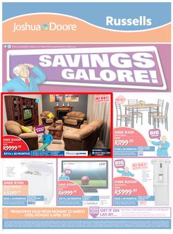Joshua Doore & Russells : Savings Galore! (23 Mar - 6 Apr 2015), page 8
