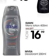 Dawn Mens Lotion-400ml