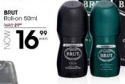 Brut Roll On-50ml Each