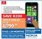 Nokia Lumia 630 Cellphone