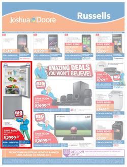 Joshua Doore & Russels : Amazing Deals You Wont Believe! (9 Mar - 22 Mar 2015), page 8