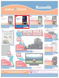 Joshua Doore & Russels : Amazing Deals You Wont Believe! (9 Mar - 22 Mar 2015), page 8