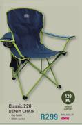 Camp Master Classic 200 Denim Chair