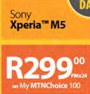 Sony Xperia M5-On My MTNChoice 100