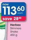 Herbex Slimmers Shake-450g