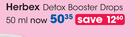 Herbex Detox Booster Drops-50ml