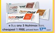 Nutrimax Bars-Each