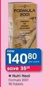 Nutri Heal Formula 2001-90 Tablets