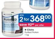 Clicks Purified Protein-2x1kg