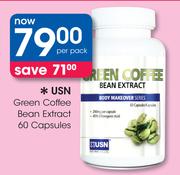 USN Green Coffee Bean Extract 60 Capsules-Per Pack