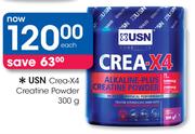 USN Crea-X4 Creatine Powder-300g