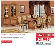 Majestic 9 Piece Dining Room Suite