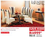 Lucci 7 Piece Dining Room Suite
