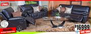 Nevada 3 Piece Recliner Lounge Suite
