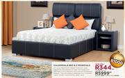 Calderdale Bed & 2 Pedestals