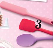 Love To Bake Silicon Spatula Skinny Spatula Or Spoon-Each