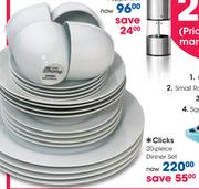 Clicks 20 Piece Dinner Set