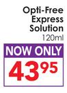 Opti-Free Express Solution-120ml