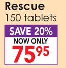 Natura Rescue-150 Tablets