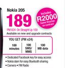 Nokia 205-On Straight Up 100