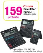 Canon Calculator Bundle(AS8+120+2200)-Per Bundle