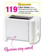 Pineware 2 Slice Toaster