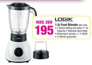 Logik 1.5Ltr Food Blender 
