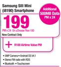 Samsung SIII Mini (i8190) Smartphone-On U Choose Flexi 100