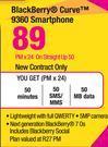 BlackBerry Curve 9360 Smartphone-On Straight Up 50