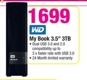WD My Book 3.5" 3TB
